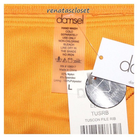 Damsel Juniors' Tucson Sunsets Rib Cheeky Hipster Swimsuit Bottoms NWT - Picture 9 of 11